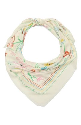 Kate Spade New York Kate Spade New York large joyful garden square scarf