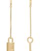 Kate Spade New York Kate Spade New York Lock and Key Asymmetrical Linear Earrings - 1
