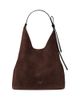 Kate Spade New York kate spade new york Loop Large Suede & Crackle Patent Leather Carryall Bag - 1