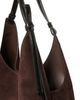Kate Spade New York kate spade new york Loop Large Suede & Crackle Patent Leather Carryall Bag - 5