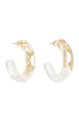 Kate Spade New York Kate Spade New York Lucite Hoop Earrings