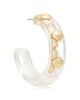 Kate Spade New York Kate Spade New York Lucite Hoop Earrings - 2