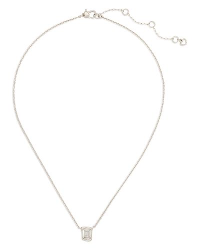 Kate Spade New York kate spade new york Molten Glass Solitaire Pendant Necklace, 16-19