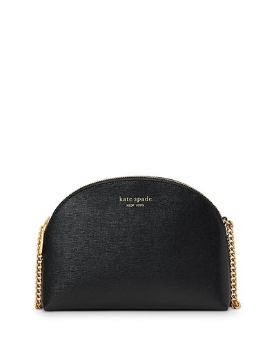 Kate Spade New York kate spade new york Morgan Saffiano Leather Double Zip Dome Crossbody