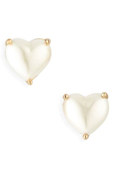 Kate Spade New York Kate Spade New York my love cubic zirconia heart stud earrings