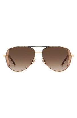 Kate Spade New York Kate Spade New York navigator 53mm aviator sunglasses