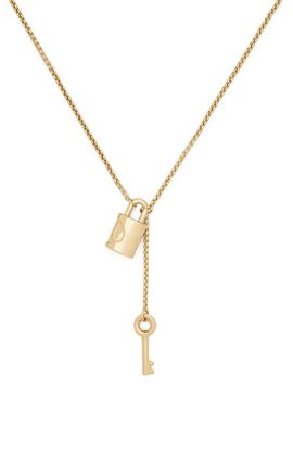 Kate Spade New York Kate Spade New York Padlock and Key Pendant Necklace