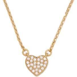 Kate Spade New York Kate Spade New York Pavé Heart Mini Pendant Necklace