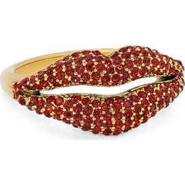 Kate Spade New York Kate Spade New York pavé lip statement ring