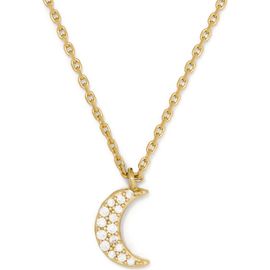 Kate Spade New York Kate Spade New York pavé moon pendant necklace