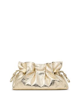Kate Spade New York kate spade new york Rio Medium Metallic Leather Clutch