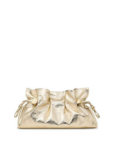 Kate Spade New York kate spade new york Rio Medium Metallic Leather Clutch