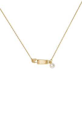 Kate Spade New York Kate Spade New York Sam Tag Safety Pin Pendant Necklace