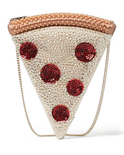 Kate Spade New York kate spade new york Slice Crystal Embellished 3D Pizza Crossbody