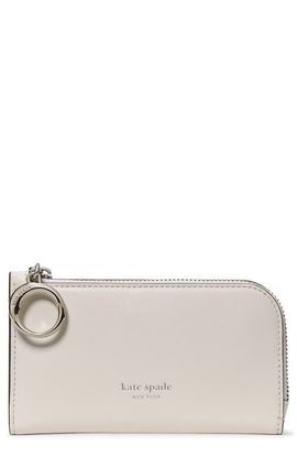 Kate Spade New York Kate Spade New York small halo fine grain leather zip wallet