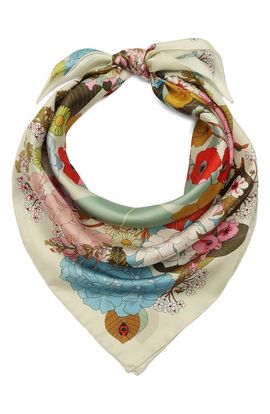 Kate Spade New York Kate Spade New York spade flower garden silk square scarf