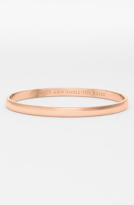 Kate Spade New York Kate Spade New York stop and smell the roses bangle