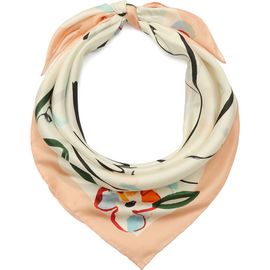 Kate Spade New York Kate Spade New York swans print silk square scarf