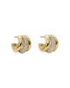 Kate Spade New York kate spade new york Tiny Twinkles Pave Triple Row Huggie Hoop Earrings - 1