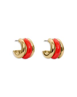 Kate Spade New York kate spade new york Tiny Twinkles Triple Row Huggie Hoop Earrings