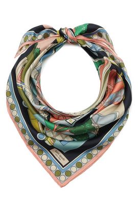 Kate Spade New York Kate Spade New York townhouse silk square scarf