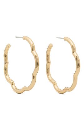 Kate Spade New York Kate Spade New York wave hoop earrings