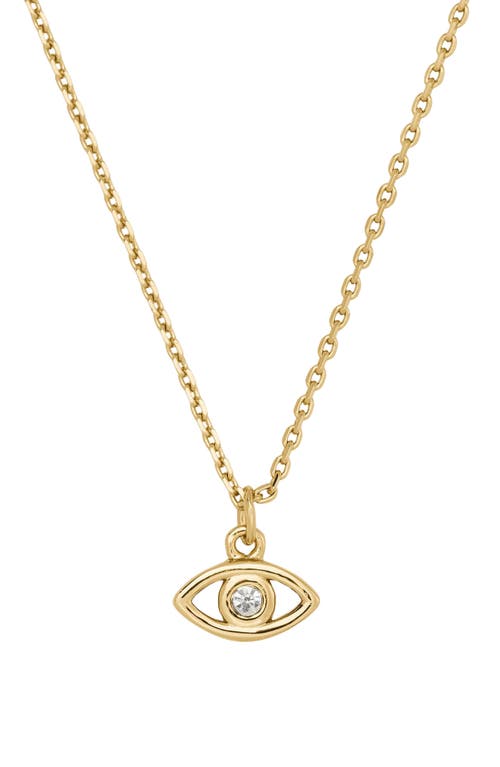 Kate Spade New York Kate Spade New York you're a gem evil eye pendant necklace