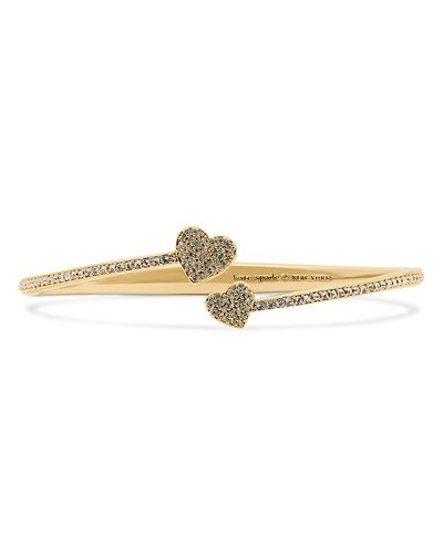 Kate Spade New York kate spade new york Yours Truly Pave Open Cuff Bracelet