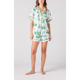 Katie Kime Katie Kime Boston Toile Shorts Set