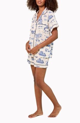 Katie Kime Katie Kime NC Toile Short Set
