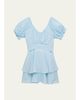 KatieJ NYC Girl's Delilah Self Tie Tween Dress - 1