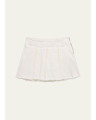 KatieJ NYC Girl's Kacey Tween Pleated Mini Skort