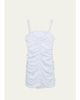 KatieJ NYC Girl's Ruched Scarlett Dress - 4