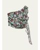 KatieJ NYC Girl's Tween Floral-Print One Shoulder Rossette Top - 2