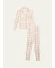 KatieJ NYC Girl's Two-Piece Floral-Print Pajamas - 1