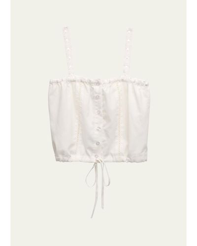 KatieJ NYC Girl's Willow Tween Lace Insert Cami