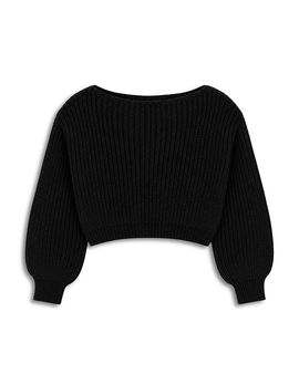 Katiejnyc KatieJnyc Girls' Cove Tween Cotton Sweater