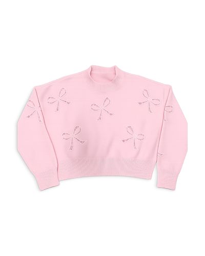 Katiejnyc KatieJnyc Girls' Tween Erin Bows Sweater