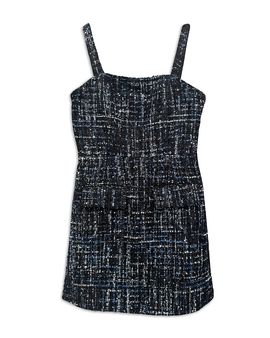 Katiejnyc KatieJnyc Girls' Tween Matilda Cami Boucle Dress