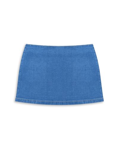 Katiejnyc KatieJnyc Girls' Tween Melbourne Denim Mini Skirt