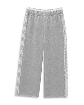 Katiejnyc KatieJnyc Girls' Tween Tristan Lace Trim Wide Leg Pants