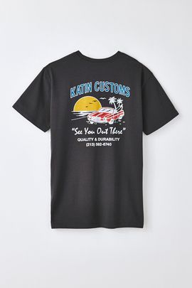 Katin Katin Alamitos Graphic Tee in Black, Men's at Urban Outfitters