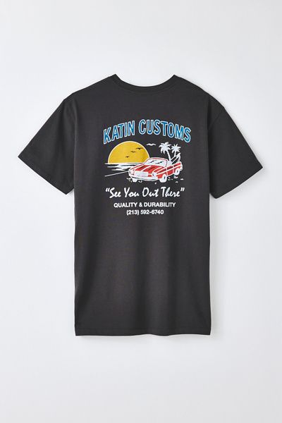 Katin Katin Alamitos Graphic Tee in Black, Men's at Urban Outfitters