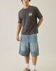 Katin Katin Bones Graphic Boxy Fit Tee in Washed Black, Men's at Urban Outfitters - 6