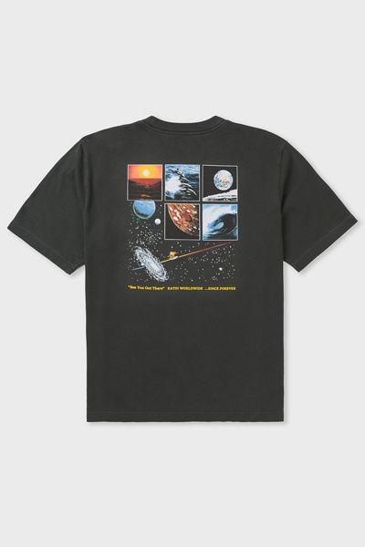 Katin Katin Geographic Graphic Boxy Fit Tee in Black, Men's at Urban Outfitters