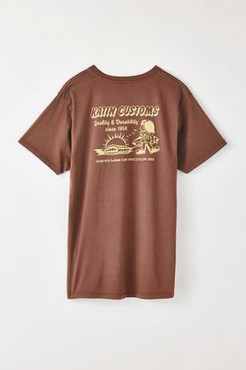 Katin Katin Grom Graphic Tee in Brown, Men's at Urban Outfitters