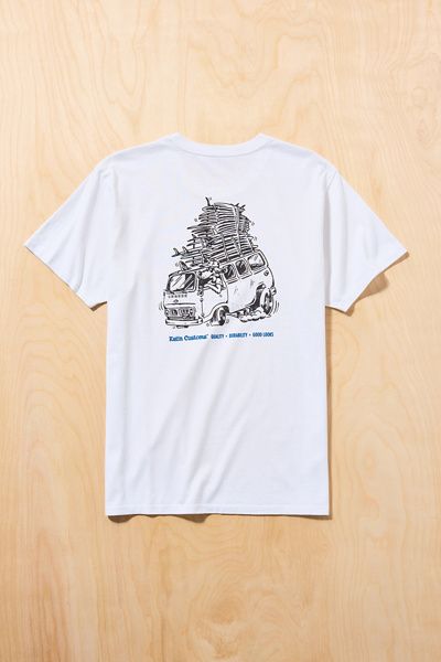 Katin Katin Haulin Graphic Tee in White, Men's at Urban Outfitters