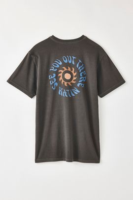 Katin Katin Illusion Graphic Tee in Lead, Men's at Urban Outfitters