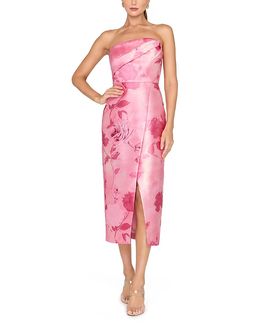 Kay Unger Kay Unger Addison Tea Length Dress