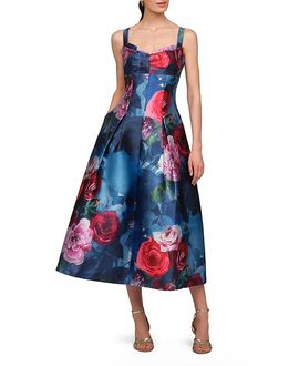 Kay Unger Kay Unger Adria Tea Length Dress